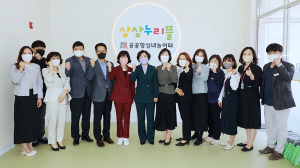 안성시 최초 공공형실내놀이터 ‘상상누리뜰’ 현장점검 실시
