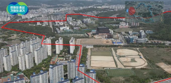 경기도, 올 상반기 여의도 면적의 57배 규모 드론 영상 활용 정책 지원-드론사진