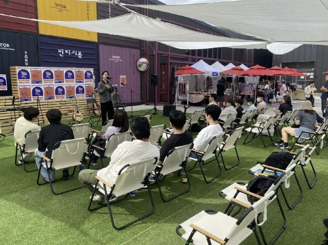 지난 9월 28일 진행된 식사동 구제거리 골목축제(토크뮤직콘서트)