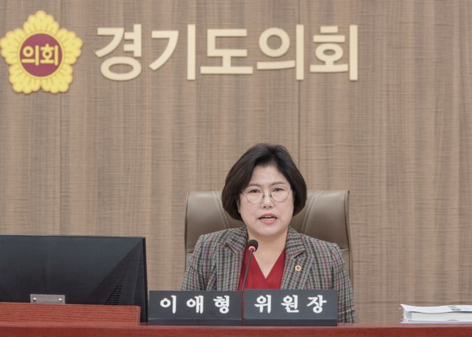 경기도의회 교육행정위원회 이애형 위원장(국민의힘, 수원10)