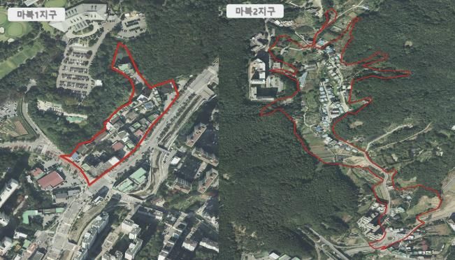 기흥구가 마북 1,2지구 지적재조사 사업을 완료했다