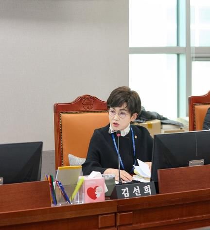 경기도의회 김선희 의원, 공·사립 어린이집 및 유치원의 필요한 예산 편성 요구
