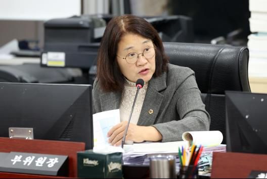 경기도의회 신미숙 의원, 경기교육 예산, 어디에 쓰이나? 집행 근거 철저히 검증할 것!