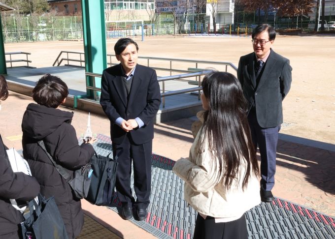학교 현장 방문