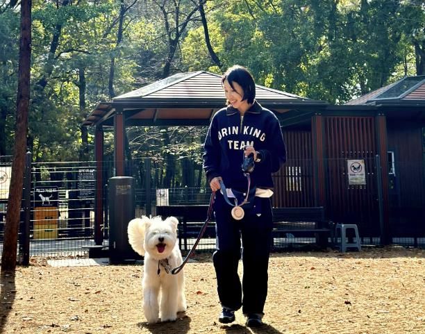 밀루와 밀루 보호자 박주희씨(40세)