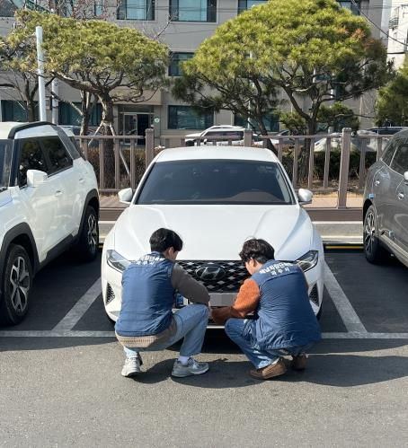 파주시, 체납차량 번호판 영치 일제 단속의 날 운영