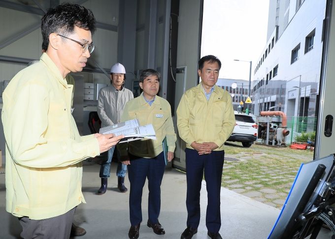 평택시, 2025년 여름철 집중호우 대비 배수펌프장 현장 점검
