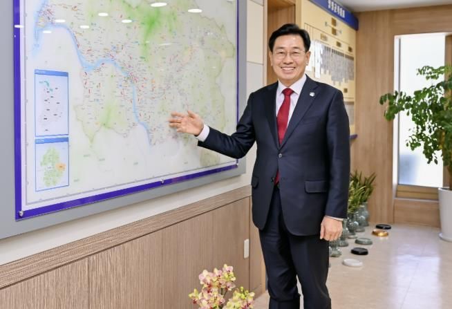 양평군수 집무실 사진